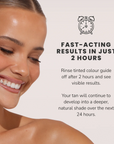 2 HR Express Face Tanning Serum Medium