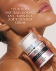 2 HR Express Face Tanning Serum Dark