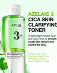 Anua - Azelaic Acid 3 Cica Skin Clarifying Toner