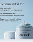 Arencia - Blue Hyssop Rice Mochi Cleanser
