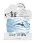 Silver Cloud Satin+ Headband - Santorini Blue