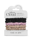 Satin Skinny Scrunchie Combo Pack 5-Pack