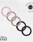 Satin Skinny Scrunchie Combo Pack 5-Pack