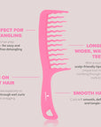 For the Love of Curls - Curl Detangling Comb