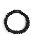 Silver Cloud Satin Skinny Hair Scrunchie Combo Pack 5 Pack