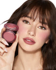 Close-Up Blurring Powder Blush - Enigma