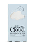 Silver Cloud Fluffy Sleep Mask Infused with Silver Ions White