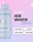 Bleach Blondes Ice White Toning Shampoo