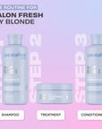 Bleach Blondes Ice White Toning Shampoo