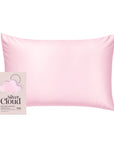 Silver Cloud - Pink Satin Pillowcase infused with Silver Ions