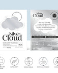 Silver Cloud Silver Satin Pillowcase Infused With Silver Ions