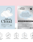 Silver Cloud - White Satin Pillowcase infused with Silver Ions