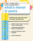 what's monoï is yours - uplifting hair + body mist