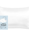 Silver Cloud White Satin Pillowcase infused with Silver Ions