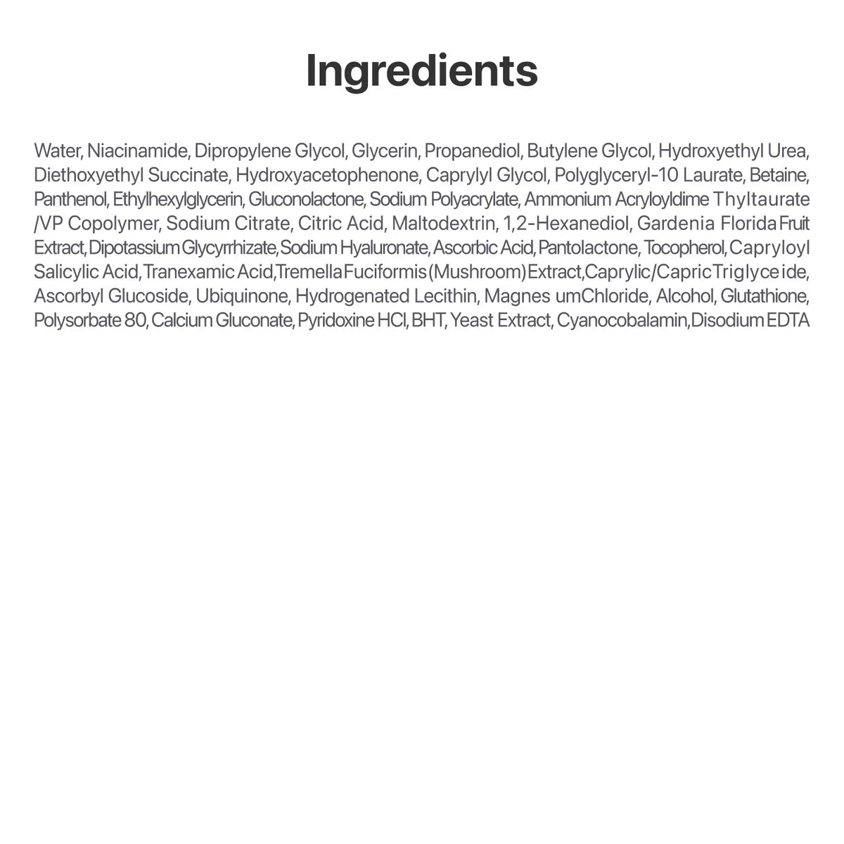 numbuzin - No. 5 Vitamin-Niacinamide Concentrated Pad
