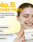 numbuzin - No. 5 Vitamin-Niacinamide Concentrated Pad