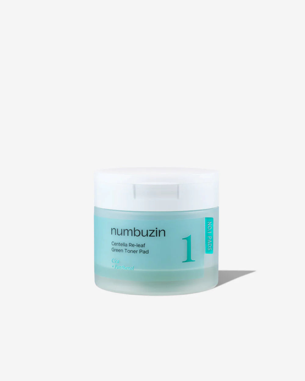 numbuzin - No. 1 Centella Re-Leaf Green Toner Pad