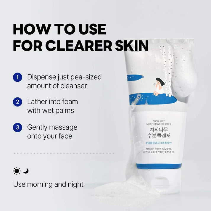 Round Lab - Birch Moisturizing Cleanser