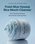 Arencia - Blue Hyssop Rice Mochi Cleanser
