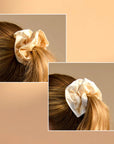Buttercup Collection - Satin Frilly Scrunchies