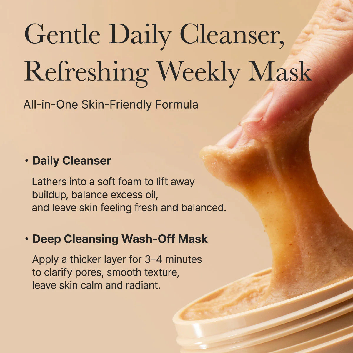 Arencia – Calendula Rice Mochi Cleanser