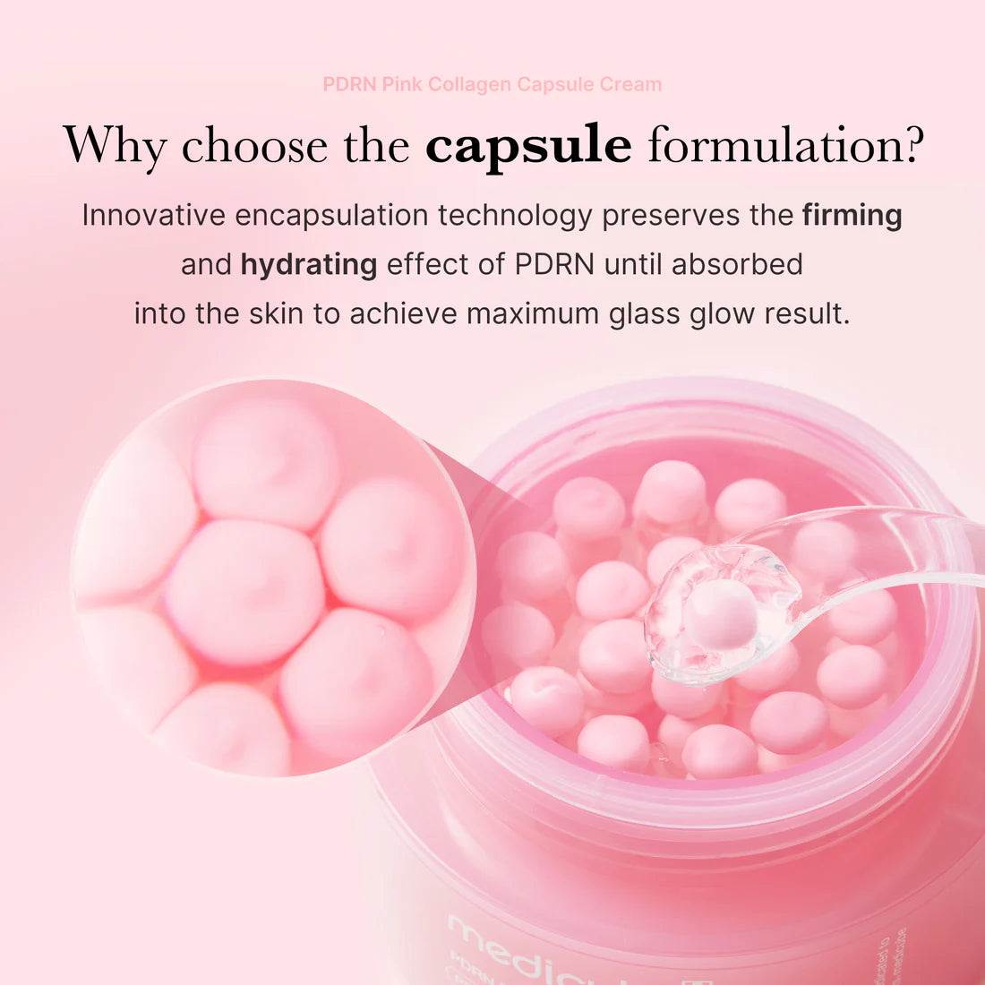 Medicube – PDRN Pink Collagen Capsule Cream