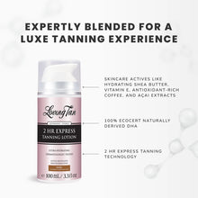 Load image into Gallery viewer, 2 HR Express Tanning Lotion Dark
