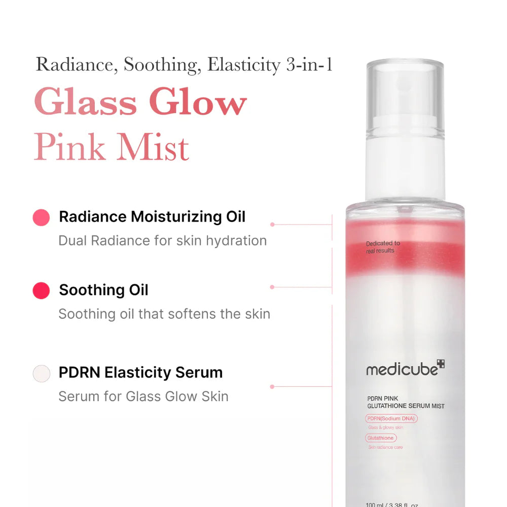 Medicube - PDRN Pink Glutathion Serum Mist