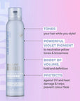 Bleach Blondes Ice White Toning Mousse