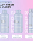 Bleach Blondes Ice White Toning Mousse