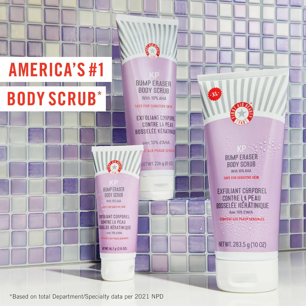 KP Bump Eraser Body Scrub with 10% AHA