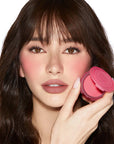 Close-Up Blurring Powder Blush - Lucky Rose
