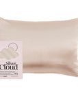 Silver Cloud Caramel Satin Pillowcase With Silver Ions