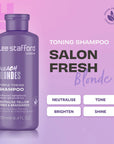 Bleach Blondes Purple Toning Shampoo