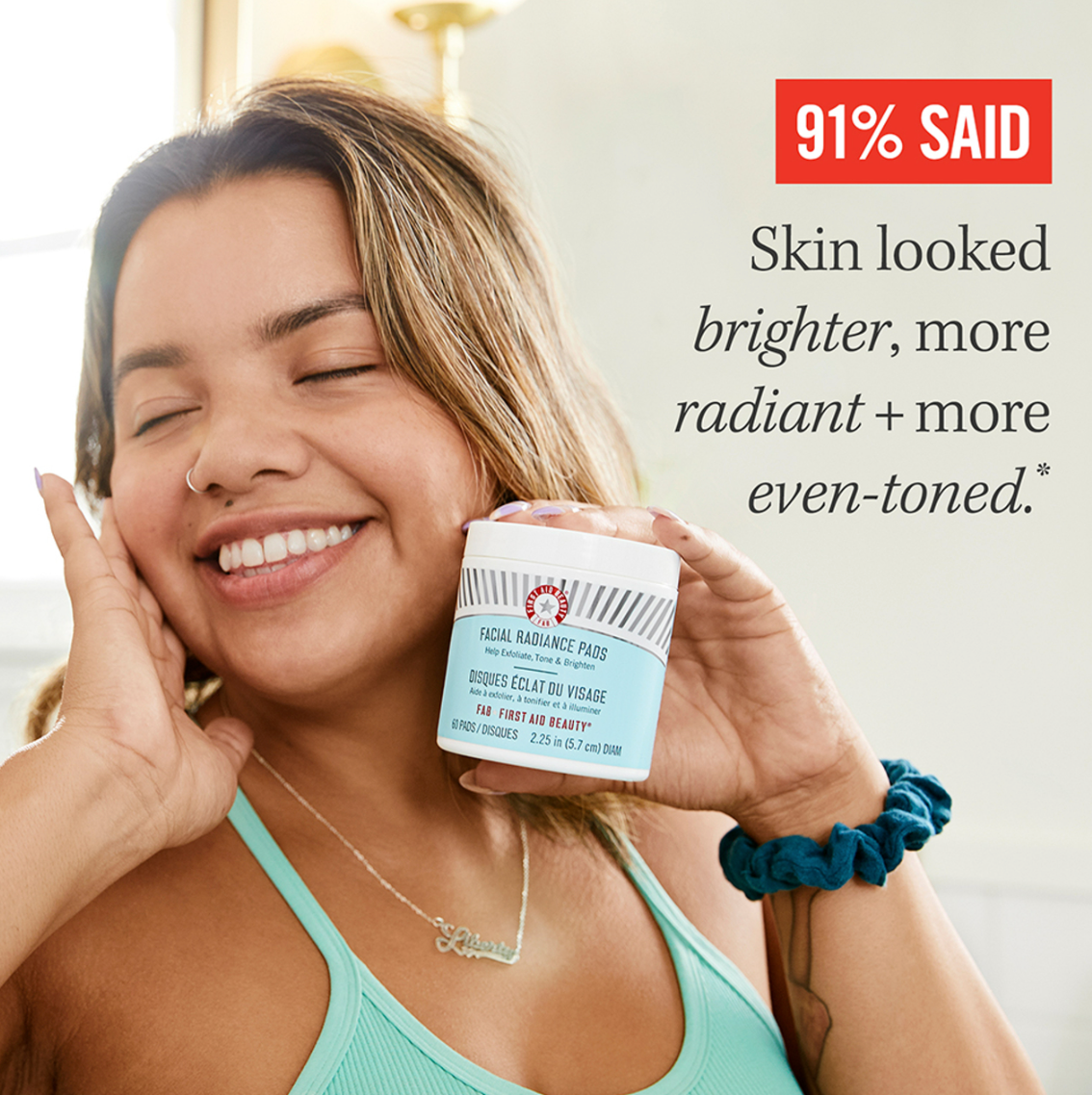 Facial Radiance Pads with Glycolic + Lactic Acids
