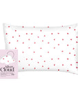 Silver Cloud - Heart Satin Pillowcase Infused With Silver Ions