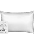 Silver Cloud - Silver Satin Pillowcase Infused With Silver Ions