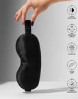 Black Satin Sleep Mask