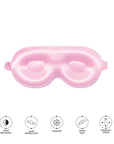Silver Cloud Contour Sleep Mask Infused with Silver Ions Pink