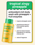 pineappley ever after - antioxidant-rich body wash