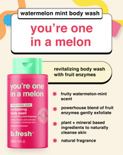 Load image into Gallery viewer, you&#39;re one in a melon - revitalizing body wash
