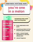 you're one in a melon - revitalizing body wash